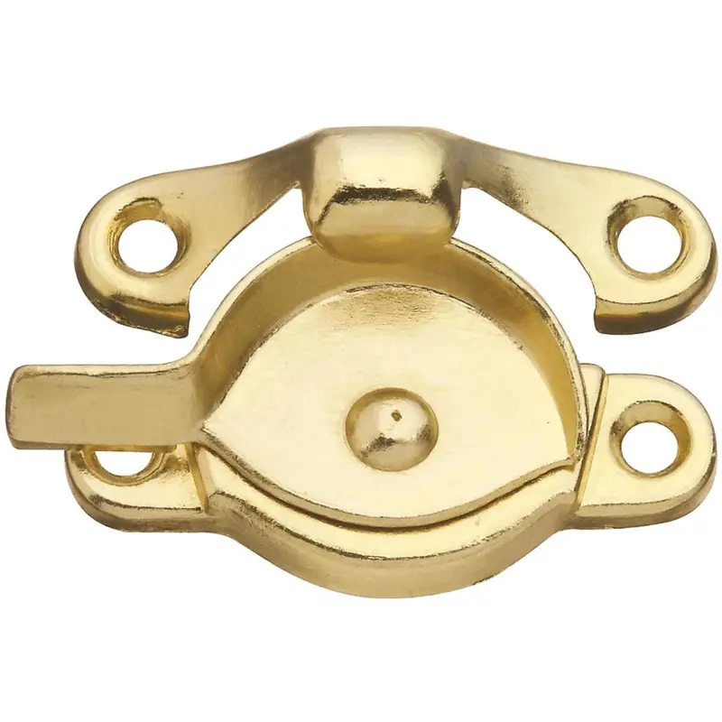 National Brass 7/8-Inch Crescent-Style Window Sash Lock 1
