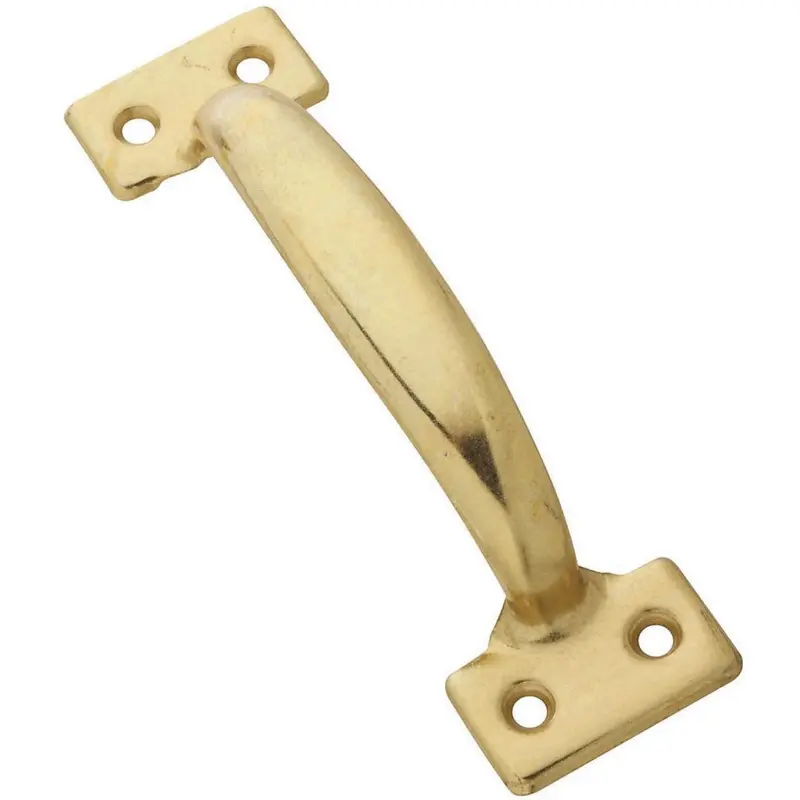 National Brass Utility Door Pull – 6-1/2" Sleek Hardware Accent 1