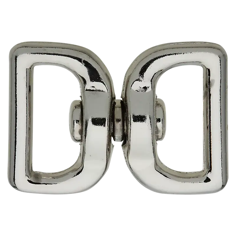 National Hardware Swivel Hook – Polished Nickel Finish, Adjustable Rotating Design 1