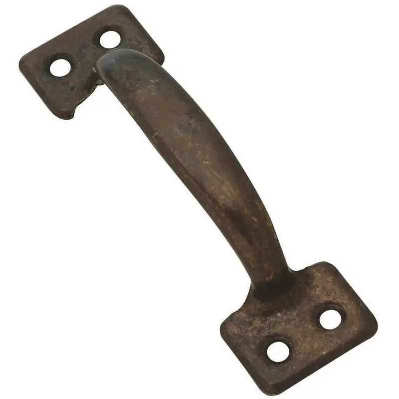 National V170 Antique Brass Window Sash Lift – 4-Inch 1