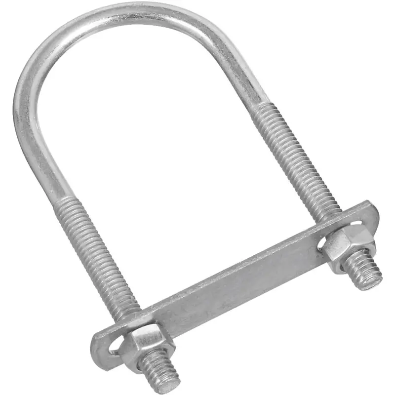 National Zinc-Coated Round U-Bolt – 5/16-Inch × 2-Inch × 4-1/2-Inch 1