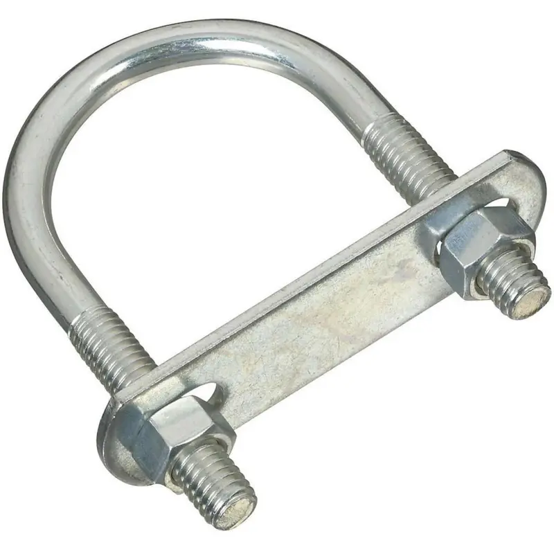 National Zinc-Plated Round U-Bolt – 3/8-Inch Diameter X 195-Inch Length X 3.5-Inch Width 1