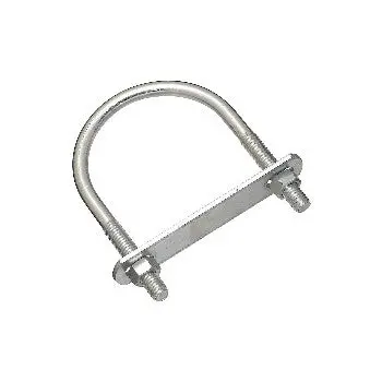 National Zinc-Plated U-Bolts – Model N222-216, 3-Pack 1