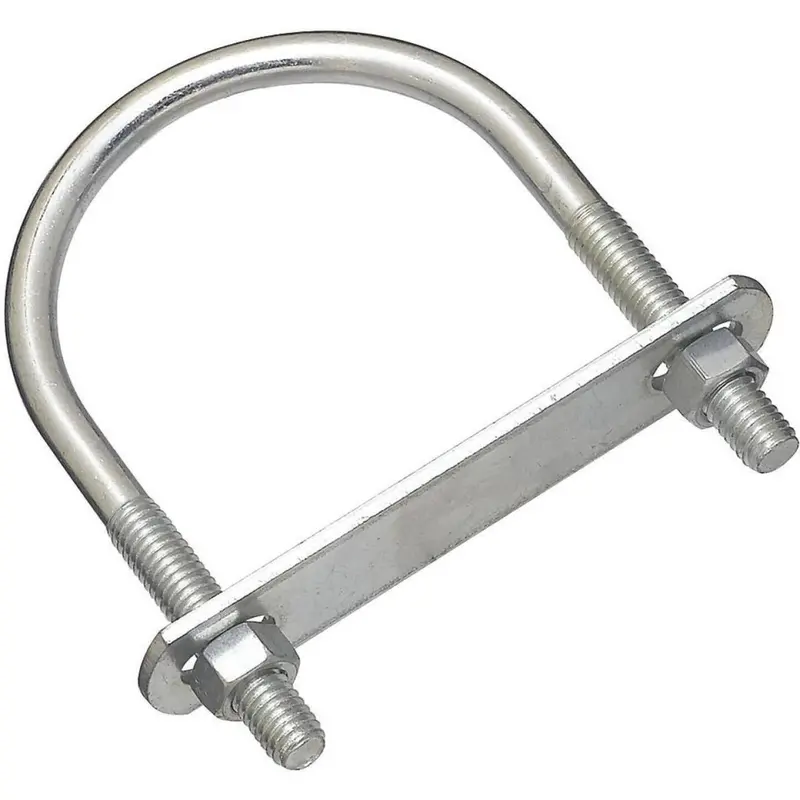 National Zinc Round U-Bolt – 3/8-Inch × 2.95-Inch × 4.5-Inch 1
