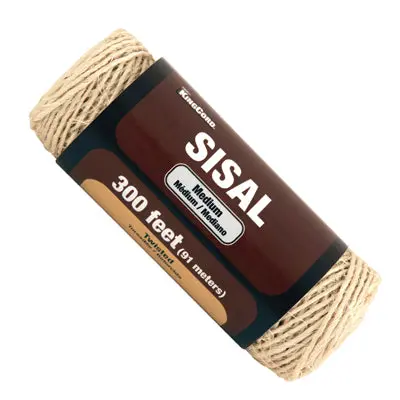 Natural Sisal Rope – 1-Inch Diameter, 65-Foot Length By Mibro Group 1
