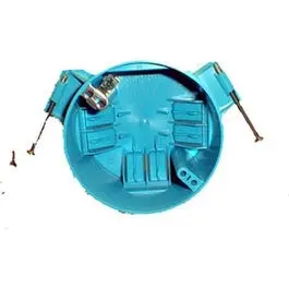 New-Construction Ceiling Electrical Box With Captive Nails 1