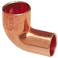 Nibco Wrought Copper 90° Elbow – Close-Rough Fitting With Female Threaded Connection 1
