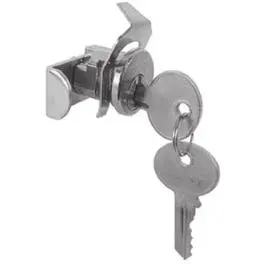 Nickel-Finish Jensen General Mailbox Replacement Lock – Includes 2 Keys 1