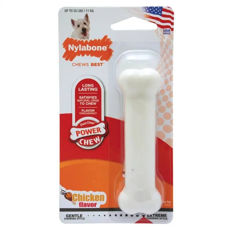 Nylabone Durachew Chicken-Flavored Chew Toy For Dogs 1