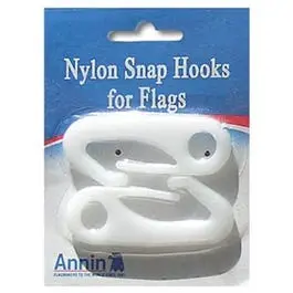 Nylon Flag Snap Hook Set – 2-Pack Heavy-Duty Hooks 1