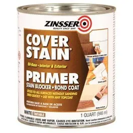 Oil-Based Cover Stain Primer & Stain Blocker – 1-Quart Sealing Formula 1