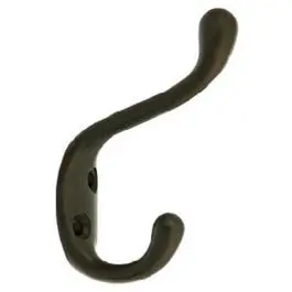 Oil-Rubbed Bronze Heavy-Duty Hat And Coat Hook – 75-Pound Weight Capacity 1