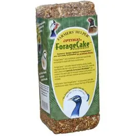 Optimal Forage Cake Supplement For Chickens & Game Birds – 13 Oz 1