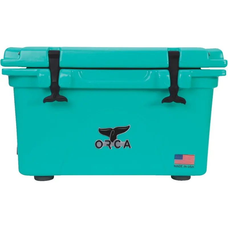 Orca 26-Quart Portable Cooler With 24-Can Capacity – Seafoam Green 1