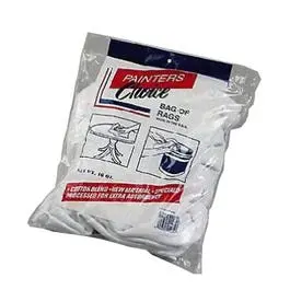 Painter’S Choice Bleached Cotton Rags – 1/2-Pound Bundle 1