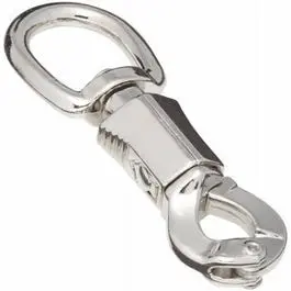 Panic Snap Fastener – Nickel-Plated, 1" × 4.5" 1