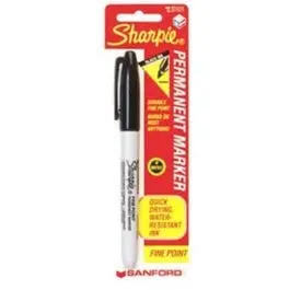 Permanent Fine-Point Marker – Black Ink, Quick-Drying Formula 1