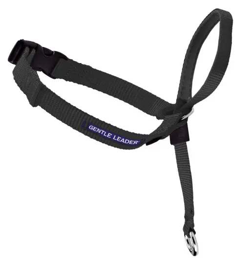 Petsafe Gentle Leader Headcollar – Quick-Release Design, Black, Adjustable For Dogs 1