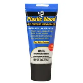 Plastic Wood Latex-Based White Wood Filler — 6 Oz Tube 1