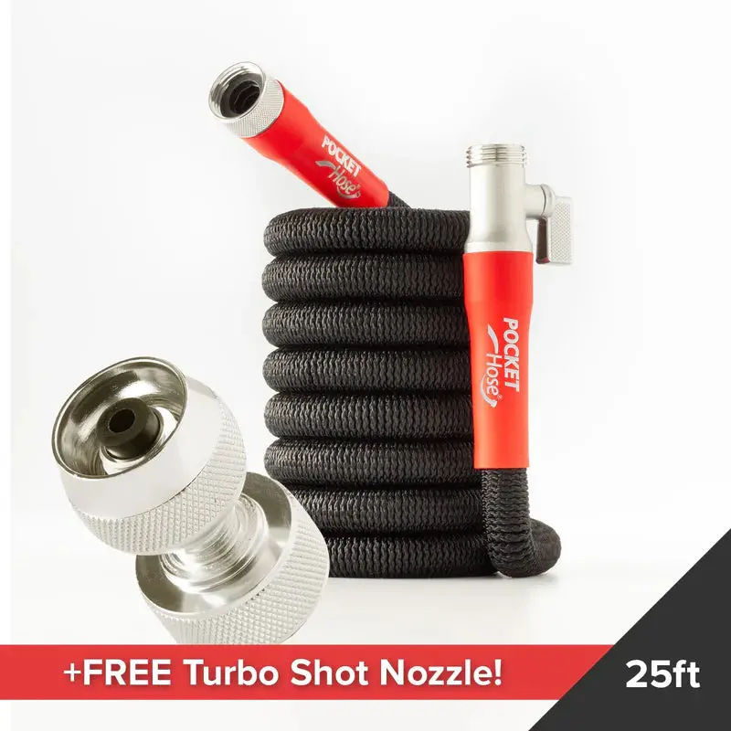 Pocket Hose Silver Bullet Expandable Garden Hose 1
