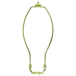 Polished Brass Lamp Harp – 10-Inch Height 1