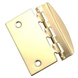Polished Brass Swing-Style Privacy Door Lock 1
