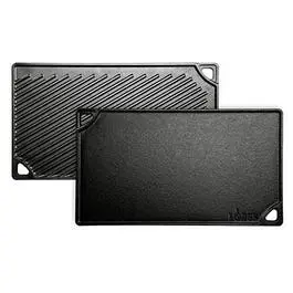 Pre-Seasoned Cast Iron Reversible Griddle – 16-Inch Diameter 1