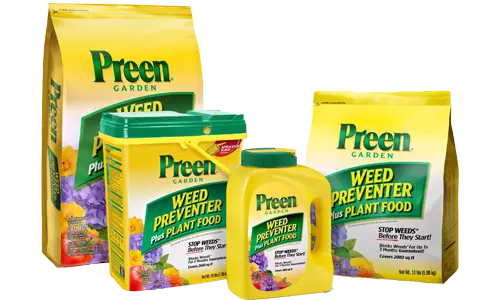 Preen Garden Weed Preventer Plus Plant Food – Dual-Action Mulch Alternative With Nutrients 1
