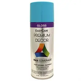 Premium Decorative Spray Paint – Paisley Blue Gloss, 12 Oz 1