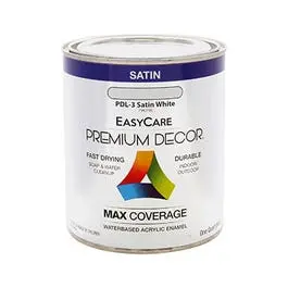 Premium Hot Red Gloss Enamel Decorative Paint – 0.5 Pint 1