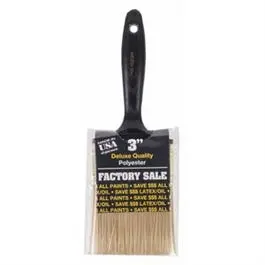 Professional Polyester Paintbrush – 3-Inch Factory-Value Brush 1