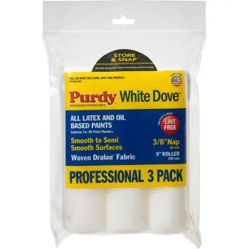 Purdy Whitedove 9-Inch Roller Cover – High-Density Nap For Smooth Finishes 1