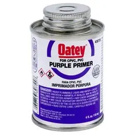 Purple Pvc Primer – 4 Oz Compact Can For Small-Scale Repairs 1