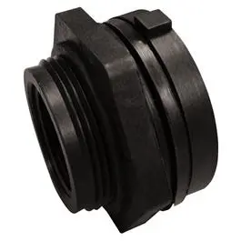 Pvc Bulkhead Fitting – 1-1/4-Inch, Schedule 40, Water-Tight Wall Penetration 1