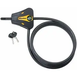 Python Adjustable Locking Cable – 8Mm Diameter, 6-Foot Length, Secure Theft Deterrent 1