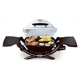 Q-1200 Portable Titanium Gas Grill – 8,500 Btu, Compact Outdoor Cooking System 1