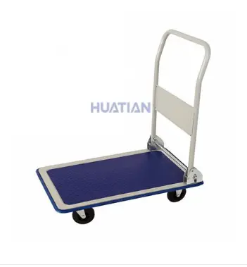 Qingdao Huatian Folding Platform Truck – Compact, Load-Bearing Utility Cart With Locking Wheels 1