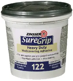 Qt Hd Clear Wallcovering Adhesive – High-Density Removable Formula 1