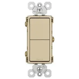 Radiant Ivory 15A Single-Pole Light Switch, 125V 1