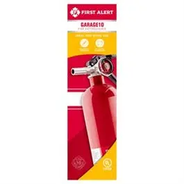 Rechargeable Class B:C Fire Extinguisher – 10 Lb, Red Finish 1