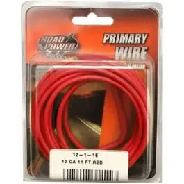 Red 12-Gauge Primary Wire – 11-Foot Roll 1