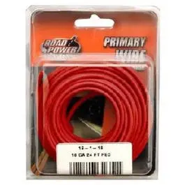 Red 16-Gauge Primary Wire – 24-Foot Spool 1