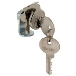 Replacement Mailbox Lock For Dura Steel Units – Nickel-Plated With Two Keys 1