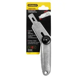 Retractable Carpet Knife With 6.5-Inch Comfort Grip Handle 1