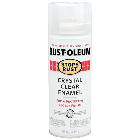 Rust-Oleum Crystal Clear Protective Enamel Spray 1