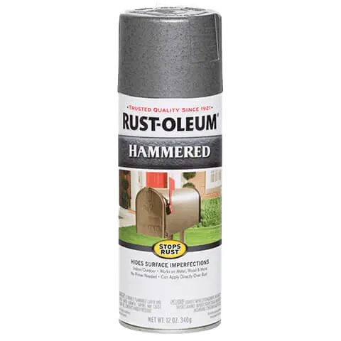 Rust-Oleum Hammered Finish Spray Paint – Charcoal Gray 1