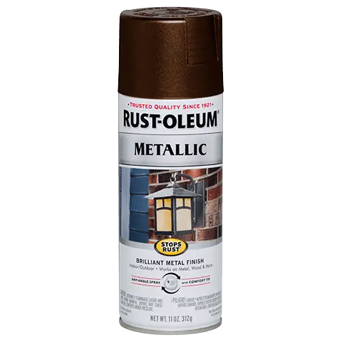 Rust-Oleum Metallic Spray Paint In Dark Copper Shade 1