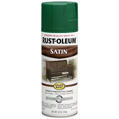 Rust-Oleum Satin Enamel Spray Paint – Hunter Green 1