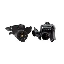 Rv Trailer Adapter – Converts 7-Way To 4-Flat Or 6-Round 1