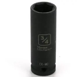 Sae 3/4-Inch 6-Point Deep Impact Socket – 1/2-Inch Drive 1